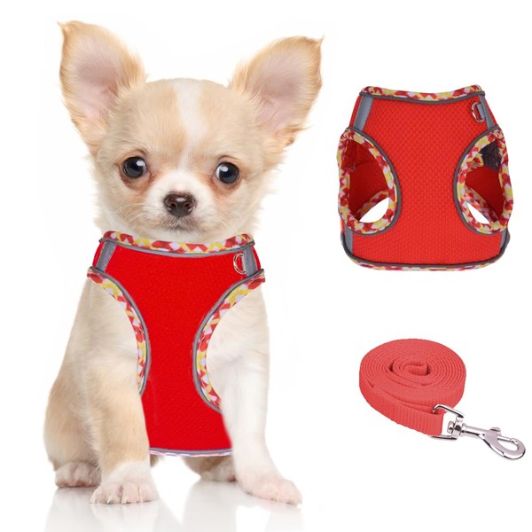 DoggieKit Dog Harness for Small Medium Dogs No Pull Adjustable