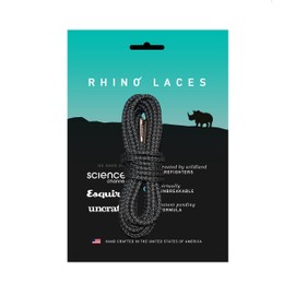 Rhino Laces in Spec Ops Black, 52 inch