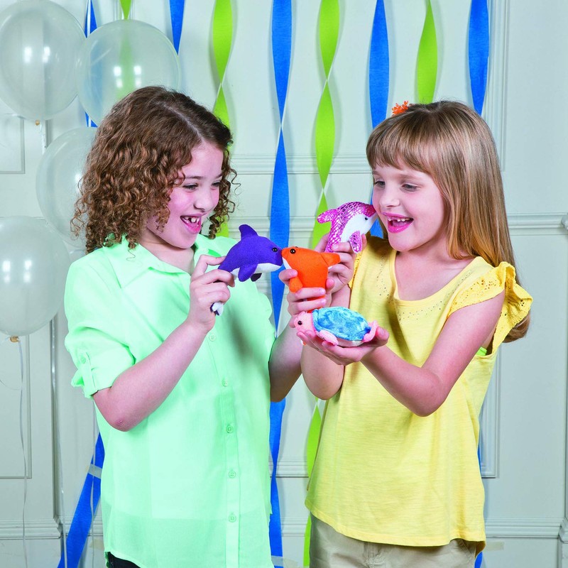 Fun Express Plush Sea Turtles (1 Dozen) Plush, Party Favors,