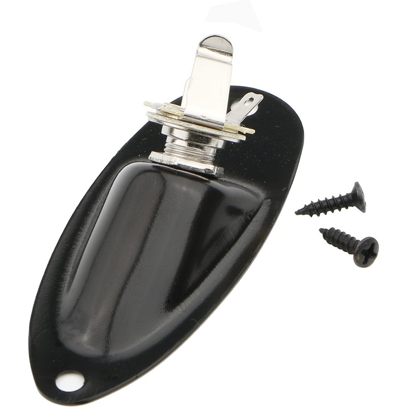 Unxuey 6.35mm Boat Shape Guitar Pickup Output Input Jack Plug