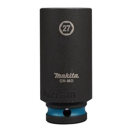 Makita E-16536 Impact Socket 1/2 Inch SW27 Long Impact Black