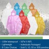Emergency Disposable Rain Ponchos 5, 10, or 200 Pack (Pink,