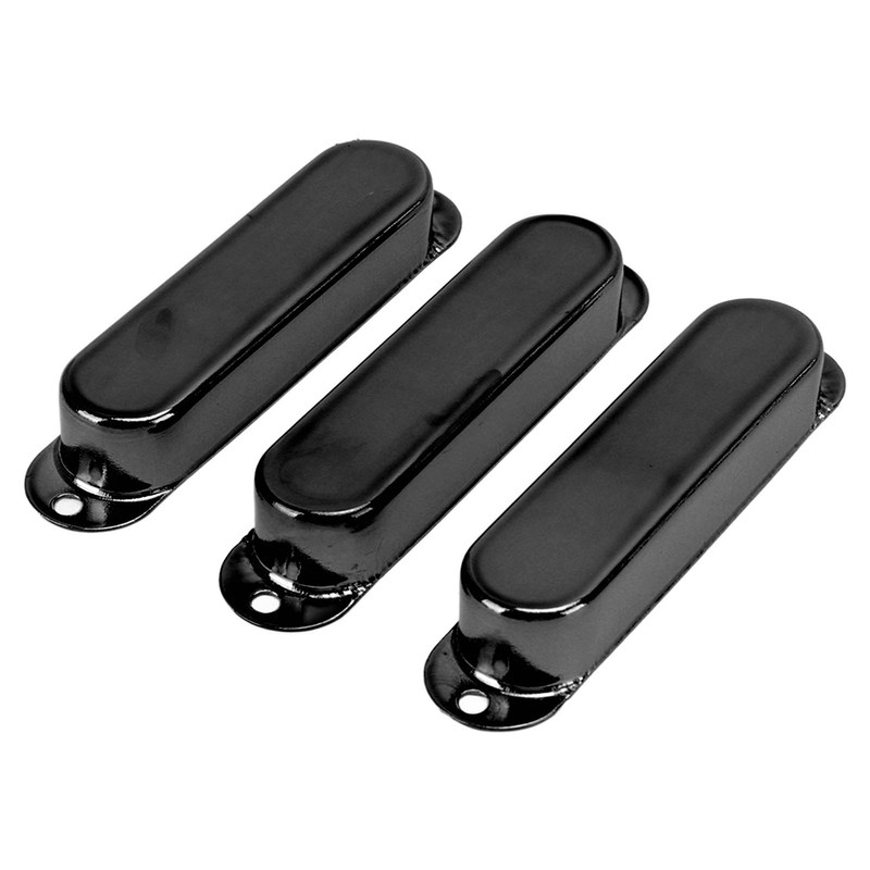3Pcs Electric Guitar Single Coil Pickup Cover Copper Instrument Accessory