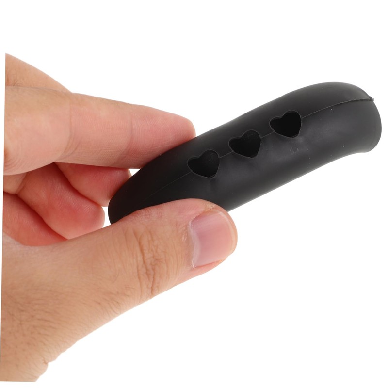 Operitacx 10pcs Heat Resistant Plastic Pot Handle Covers Non Slip