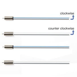 RCGEEK Drone 8520 Motors Coreless CW CCW Motor Compatible with DJI Ryze Tello 720P Camera FPV RC Quadcopter, 2 Pairs