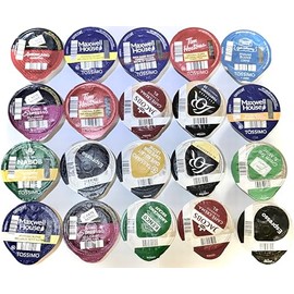 20 Tasimo T Disc Variety Sampler! 20 Discs ! Espresso, Coffee Variety, No 2 part drinks, 20 drinks.