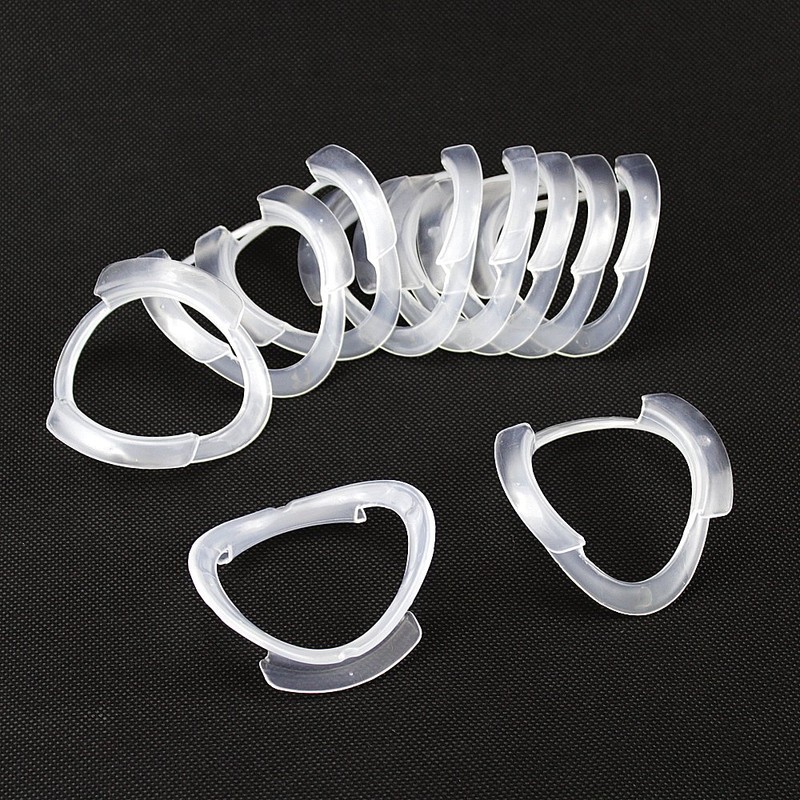 airgoesin O-Shape Intraoral Cheek Lip Retractor Dental Opener 10Pcs For