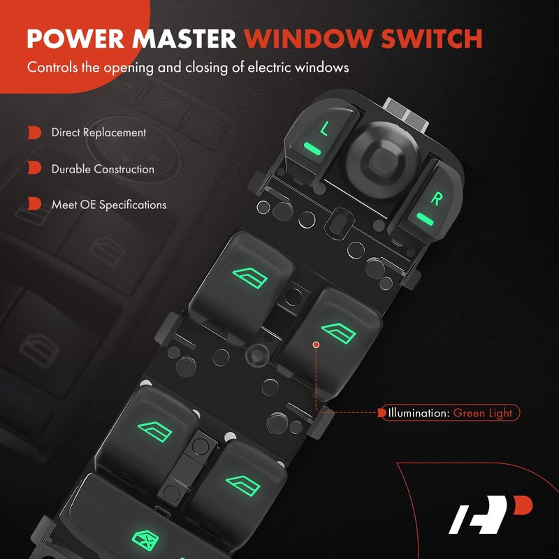 A-Premium Master Power Window Switch Compatible with Land Rover Range