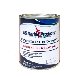 US Marine Products LLC Orange Quart Lobster Buoy Paint Buoy Coating Quart by US Marine Products LLC