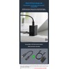 100W PD Power Charger Tip USB C to Slim Laptop