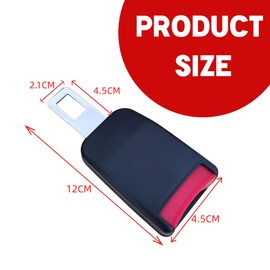 MLRUQRX Car Accessories Interior Suitable for Most Car Parts 12 x 4.5 x 2.7 cm Black