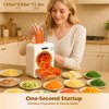 Electric Cheese Grater with 3 Set Blades, Automatic Efficient Slicer