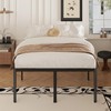 Yicensen 22 Inch High Queen Bed Frame Rounded Corner No