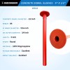 Sandbaggy Concrete Dowel Sleeves - 9” x 1/2” (#4 Rebar