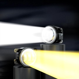 SHENKENUO For 1994-2001 Dodge RAM 1500 2500 3500 4" LED Fog Lights Bumper Driving Lamps