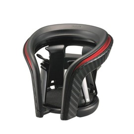 Carmate Quattro Series DZ374 Quattro X Car Drink Holder, Carbon Metallic Red