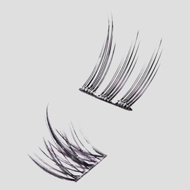 Mirunliv Cooperative Company Large Capacity Artificial Eyelashes A-Type Individual Eyelashes Set Idol C Curl
