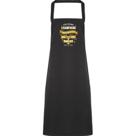 Hippowarehouse A day without champagne probably wouldn't kill me but why risk it? Apron kitchen cooking painting DIY onesize adult