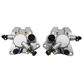 M MATI Front Left&Right Brake Calipers for Yamaha Grizzly 600 YFM600 1998-2001 Grizzly 660 YFM660 2002-2008 4WV-2580T-10-00 4WV-2580U-10-00