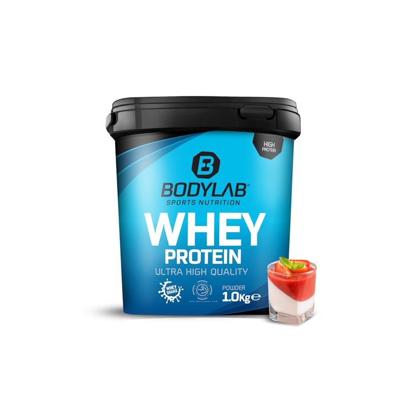 Bodylab24 Whey Protein Pulver, Pannacotta, 1kg