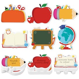 Paquete de 30 notas adhesivas para el día del maestro, en total, 600 hojas divertidas, bloc de notas autoadhesivas para escribir en el aula escolar, suministros de oficina (lindo)