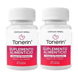 Tonerin Suplemento Nutricional Complejo Herbal Remolacha Cápsulas Veganas 21 Unidades                                                                 