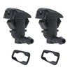 Amavoler Windshield Washer Nozzles Wiper Spray Replacement Fit For 08-12