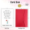 LiuuLi Happy Mother's Day Card for Grandma,Grandma Mothers Day Card