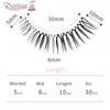 Dorisue Natural Round Eyes False Eyelashes - Ultra-Thin Invisible Band