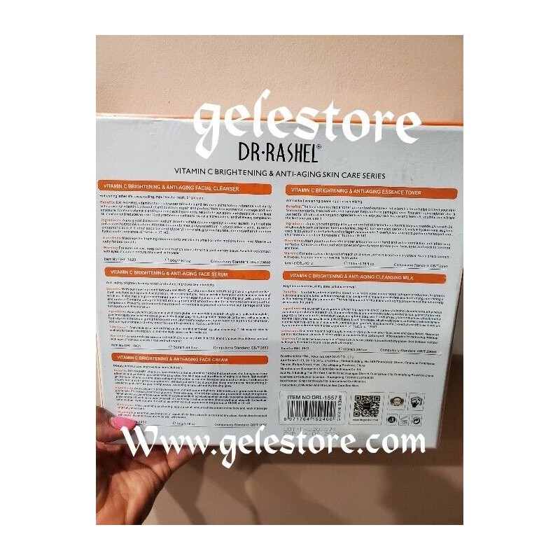 Dr. Rashel vitamin C Brightening 5pcs Set In A Case.