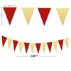 Graduation Party Decorations Red Gold 2025/Red Gold Graduation Decorations Birthday