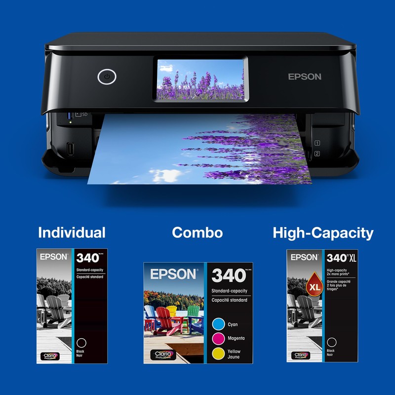 Epson 340 Claria Photo HD Ink High Capacity Black Cartridge