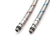 BWE 32-Inch Long Bathroom Kitchen Faucet Connector, Braided Stainless Steel