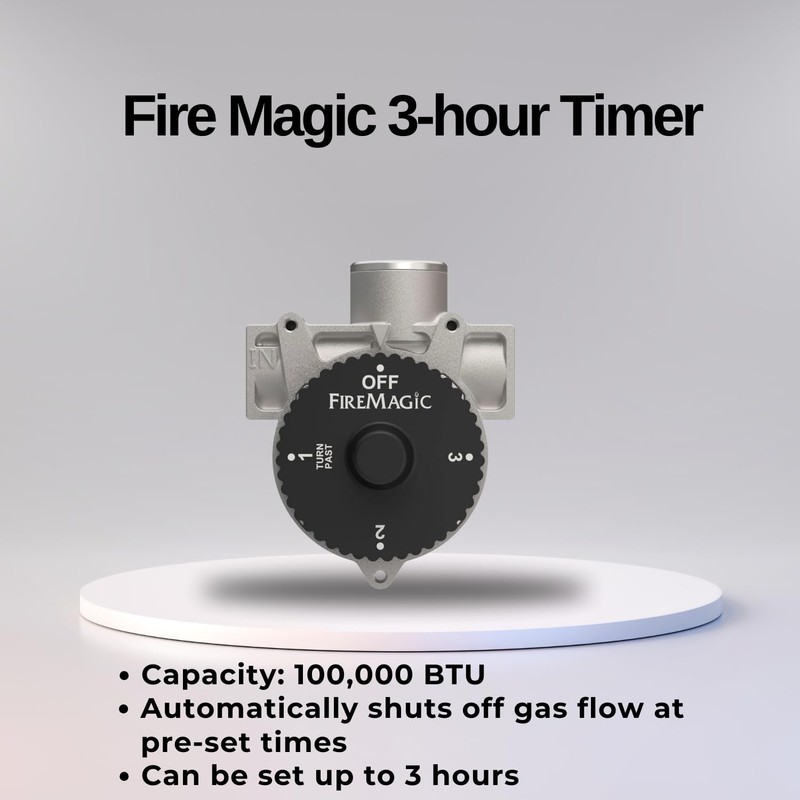Fire Magic 3 Hour Automatic Barbecue Shut-Off Safety Timer -