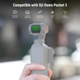 NEEWER Magnetic Black Diffusion 1/8 Filter Compatible with DJI Osmo Pocket 3 Enhance Cinematic Footage, Dreamy Cinematic Effect Lens Filter Action Camera Accessories, with 2 Screen Protectors, FL-84