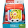 Fisher-Price Toddler Pull Toy Chatter Telephone Pretend Phone with Rotary
