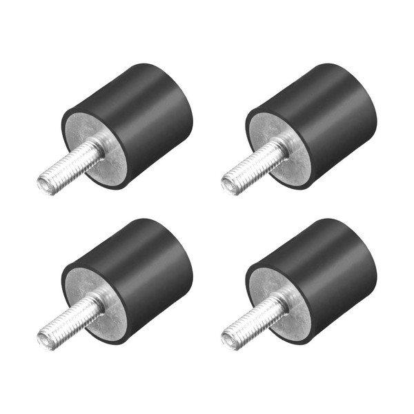 uxcell Rubber Mount, Anti-Vibration Rubber, Vibration and Shock Absorption, with