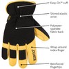 Kinco Lined Premium Hybrid Leather Work Gloves, Heatkeep™ (Style No.