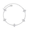 DAOCHONG Stingray Bracelet for Women 925 Sterling Silver Cute Manta
