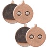 2pcs Scooter Bremsbeläge für Kugoo M4/M4 Pro, Soflow SO4 Pro