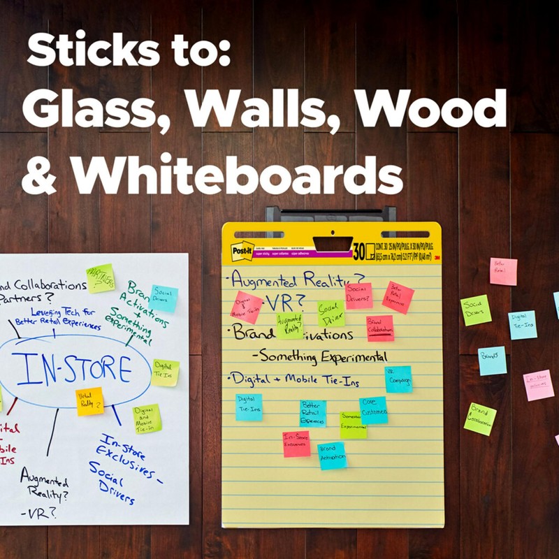 Post-it Super Sticky Easel Pad, 25 x 30 Inches, 30