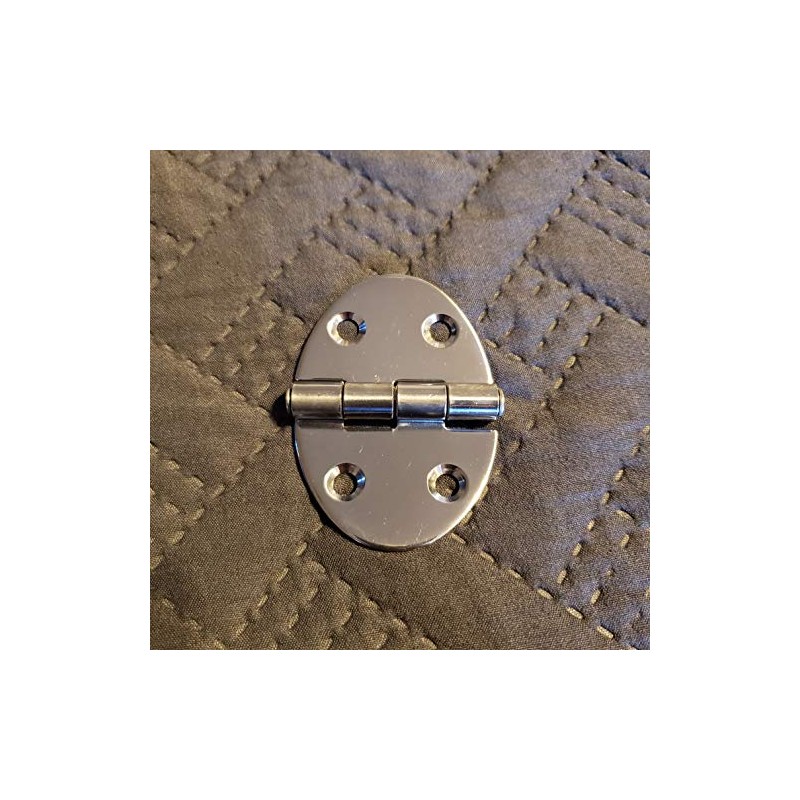 Salty Reef Marine Hardware - Marine Round Hinge - 2.5"