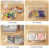 Marte Vanci Plastic Storage Bin with Lid Portable Project Case