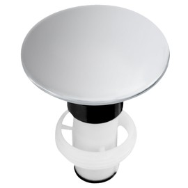 Sthovd 972-098A Seal Plug Stopper for Drain Sink Plug Part Push & Seal Drain Stopper Assembly in Polished Chrome 1 Piece