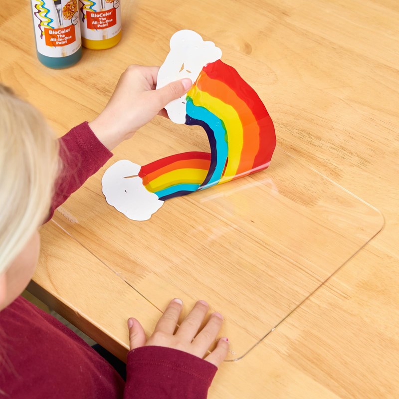 Colorations Acrylic Lap Boards- Set of 6