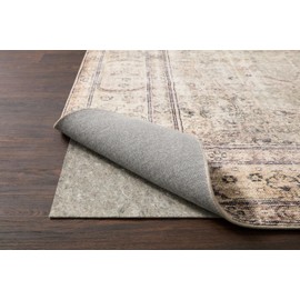 Loloi Loloi- Grip Rug Pad, GTXSS Beige 2'-0" x 8'-0", .01" Thick, Beige, 3/8 inch, Reversible, Soft, Cushion, Low Profile, Hardwood, Carpet, Tile, Vinyl, Linoleum, Multi Surface, Trim to fit, Rug Pad