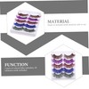 Housoutil Realistic Manga Lashes 5 Sets Diy Fake Eyelashes Women