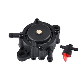 SVKZGFZ Fuel Pump for BS 491922 557033 597338 691034 692313 808492 808656 808281 Lawn Mower Tractor Engine 28B707 303777 31P707 31Q777, with Gas Fuel Shut Cut off Valve