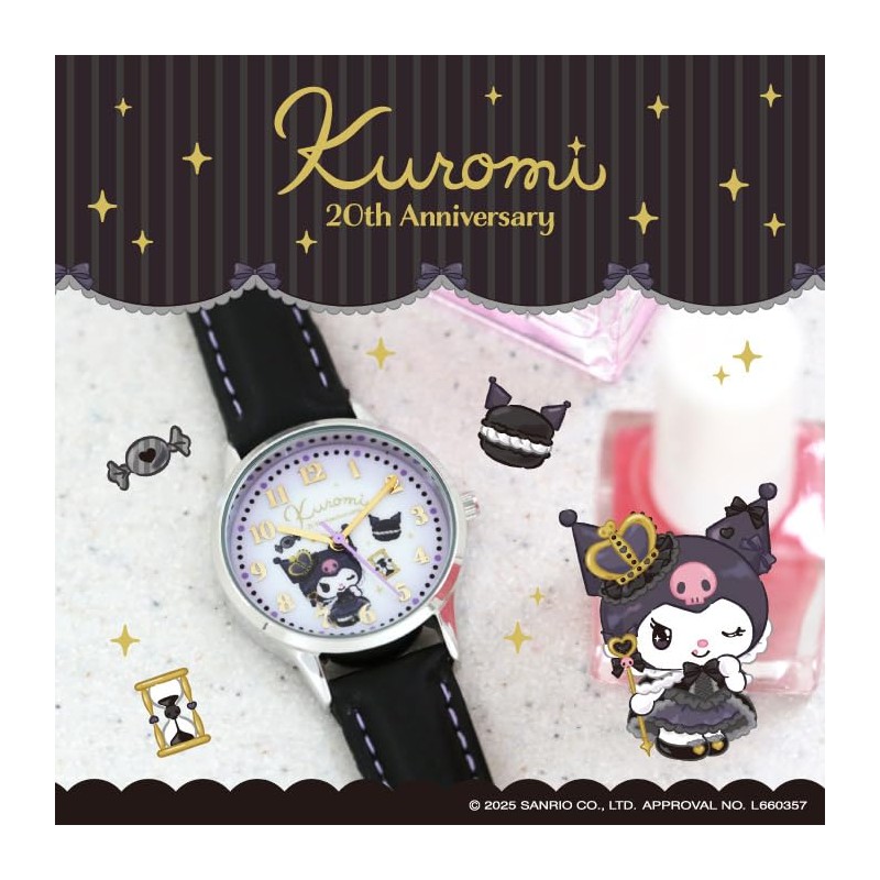 Sanrio Anniversary Watch, Black