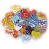 Glass Hearts flat, 24 pcs.